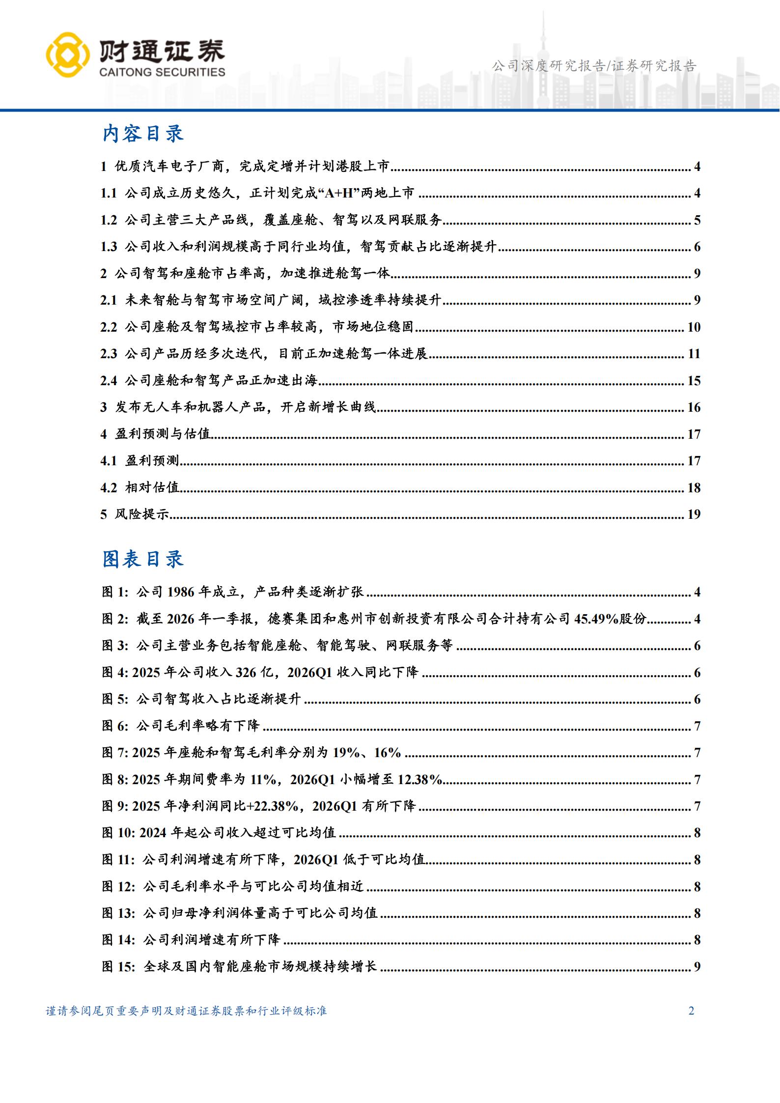 德赛西威-002920-舱驾域控市场地位稳固,逐渐开启新增长曲线,德赛西威,舱驾域控,德赛西威,舱驾域控,第2张 德赛西威-002920-舱驾域控市场地位稳固,逐渐开启新增长曲线,德赛西威,舱驾域控,德赛西威,舱驾域控,第2张