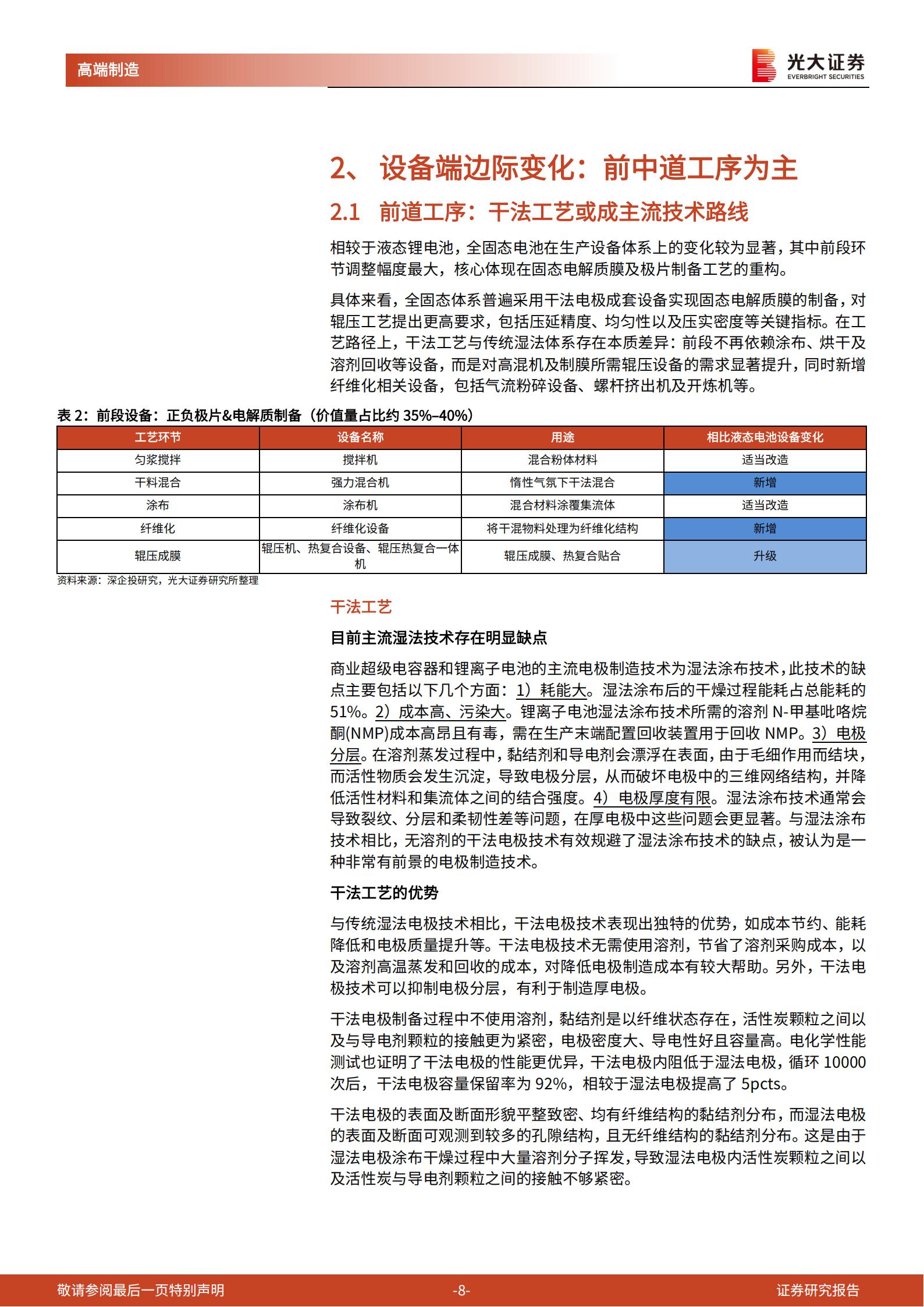 固态电池设备行业深度报告：固态电池产业进入中试关键期，龙头企业已率先实现整线交付,固态电池,固态电池,第8张