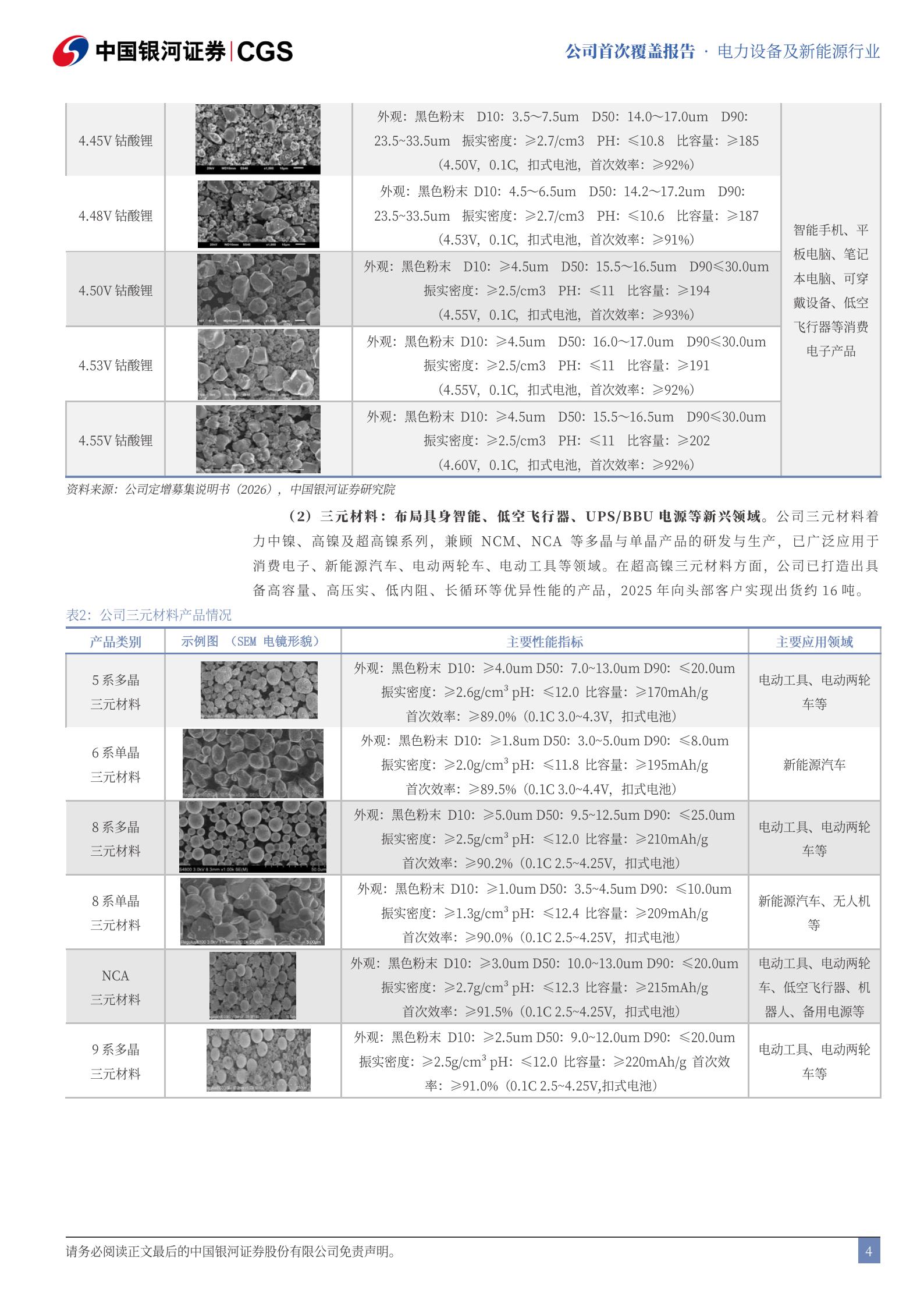 盟固利-301487-首次覆盖报告：NCA龙头进军磷酸铁锂，盈利持续改善,盟固利,磷酸铁锂,盟固利,磷酸铁锂,第5张