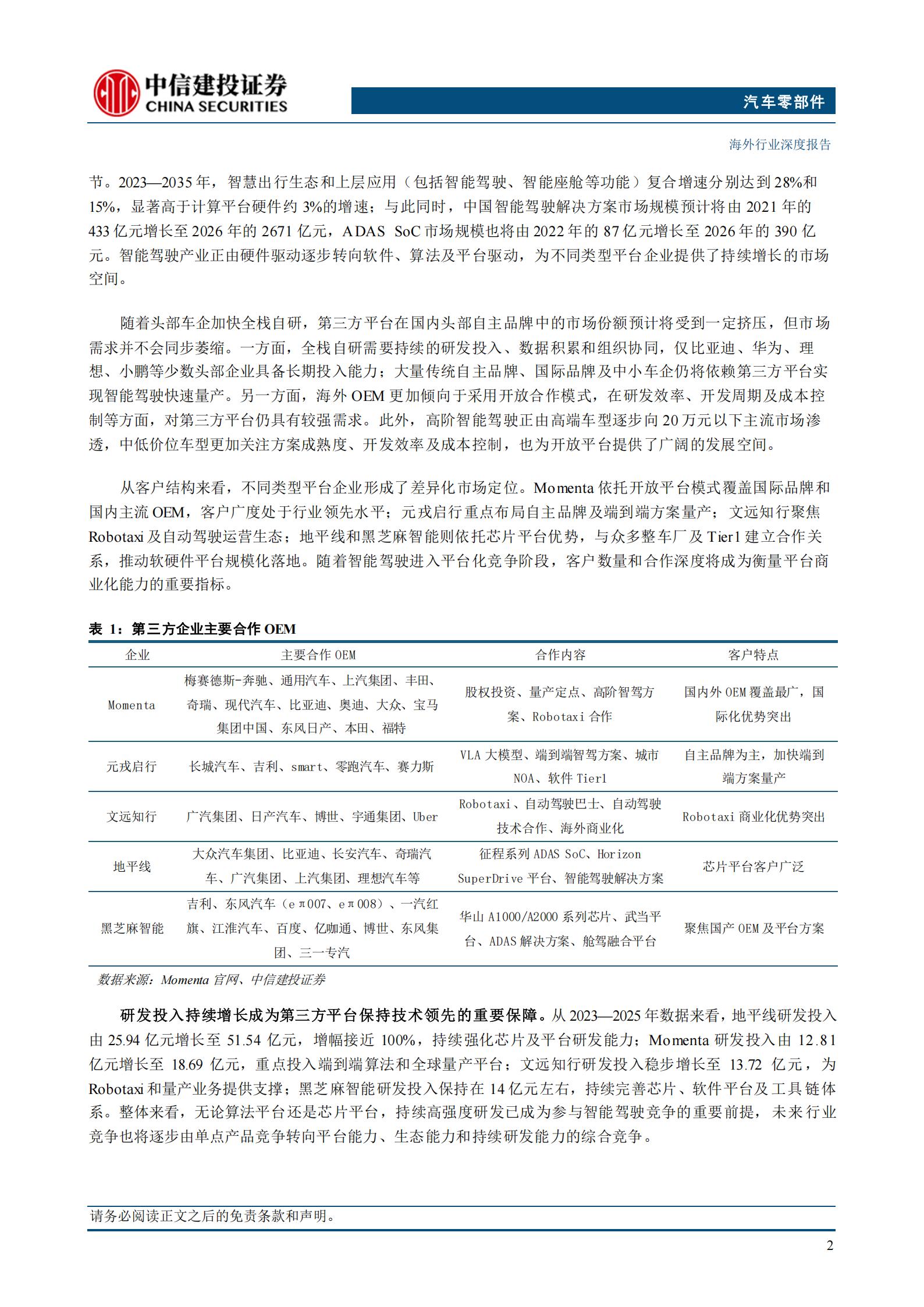 智驾行业之二:车企自研格局分层,第三方供应商长期价值凸显,智驾,智驾,第4张 智驾行业之二:车企自研格局分层,第三方供应商长期价值凸显,智驾,智驾,第4张