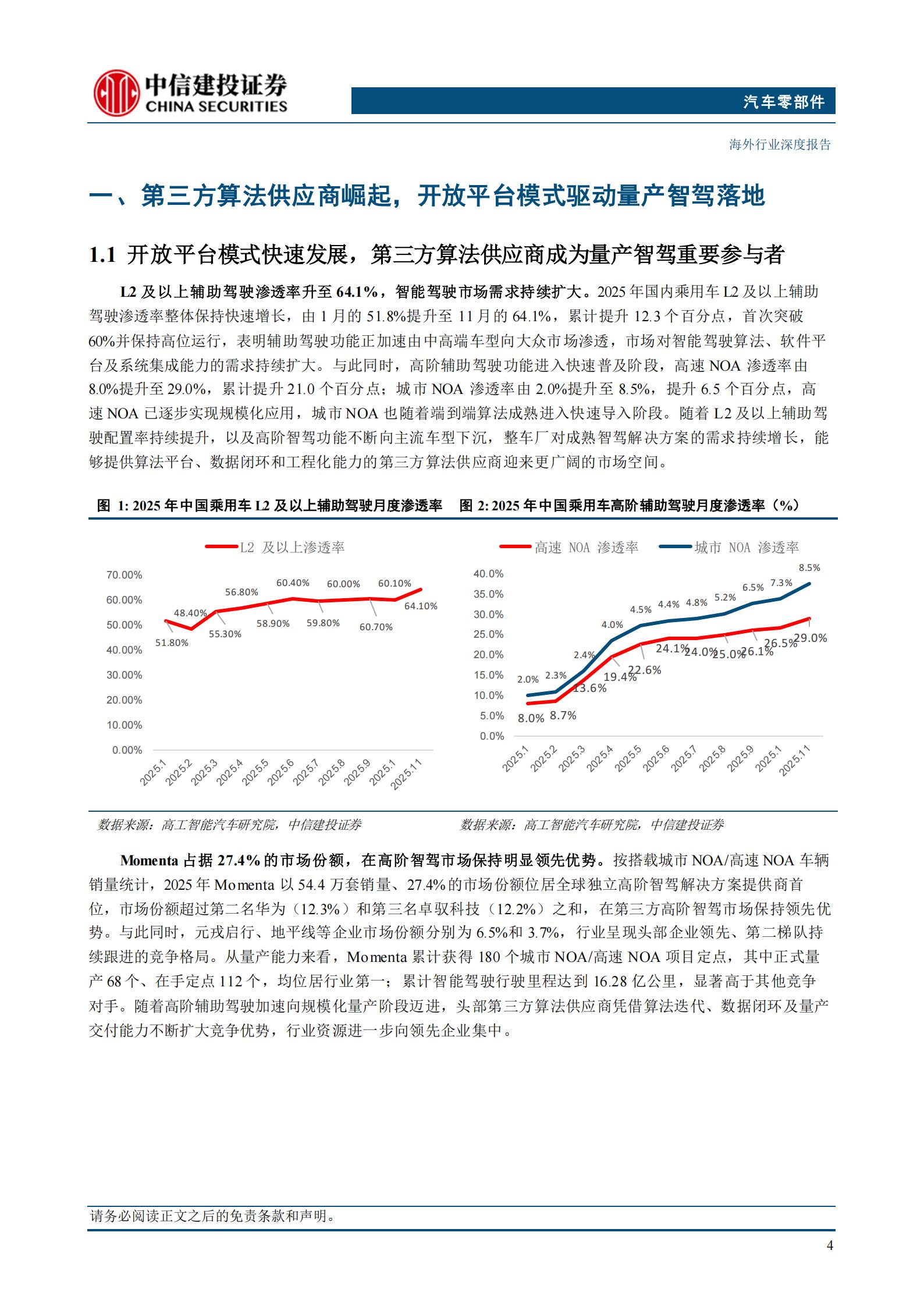 智驾行业之二:车企自研格局分层,第三方供应商长期价值凸显,智驾,智驾,第6张 智驾行业之二:车企自研格局分层,第三方供应商长期价值凸显,智驾,智驾,第6张